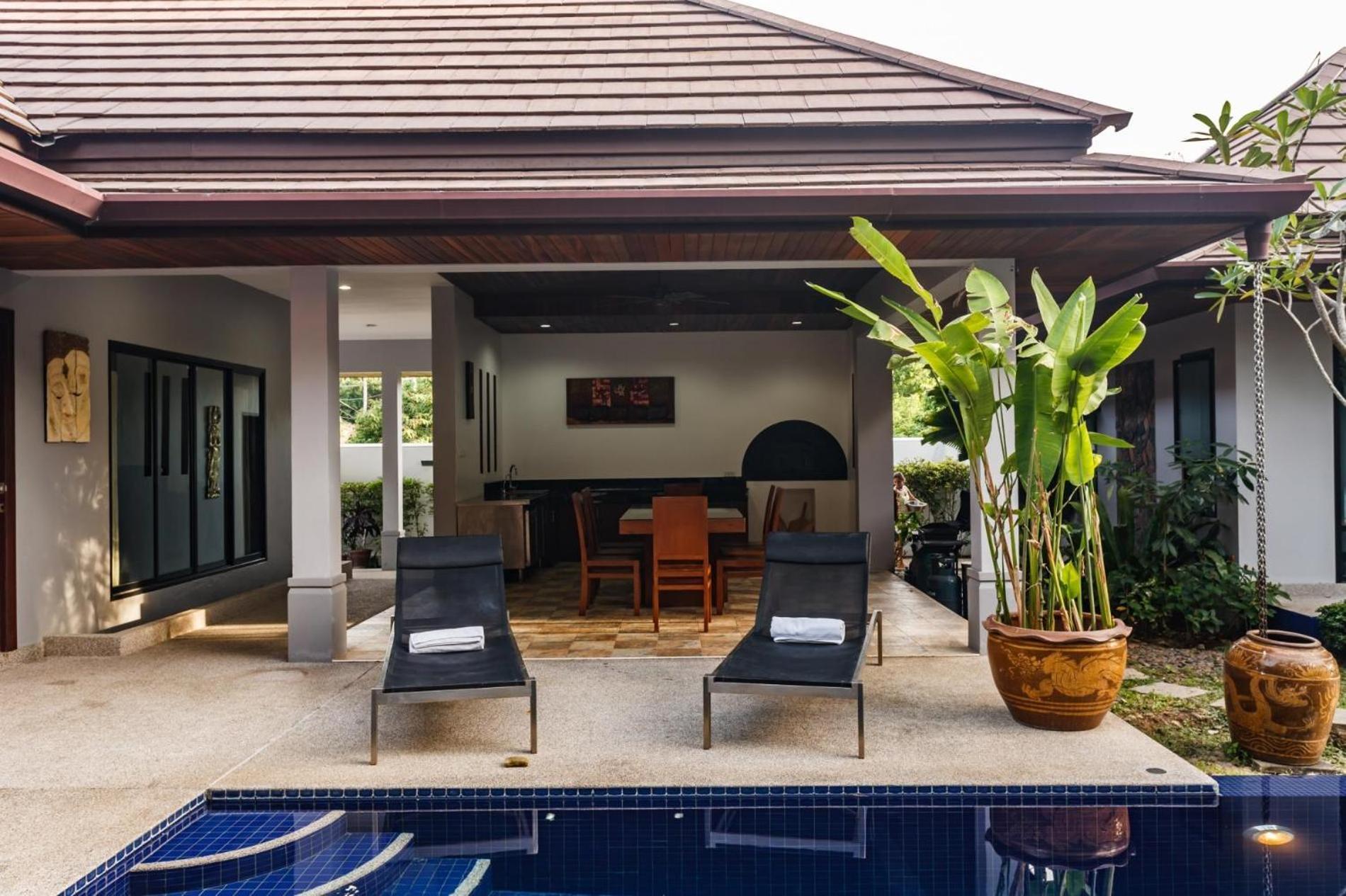 Frangipani Pool Villa - Garden, Bbq & Maid Nai Harn Exterior photo